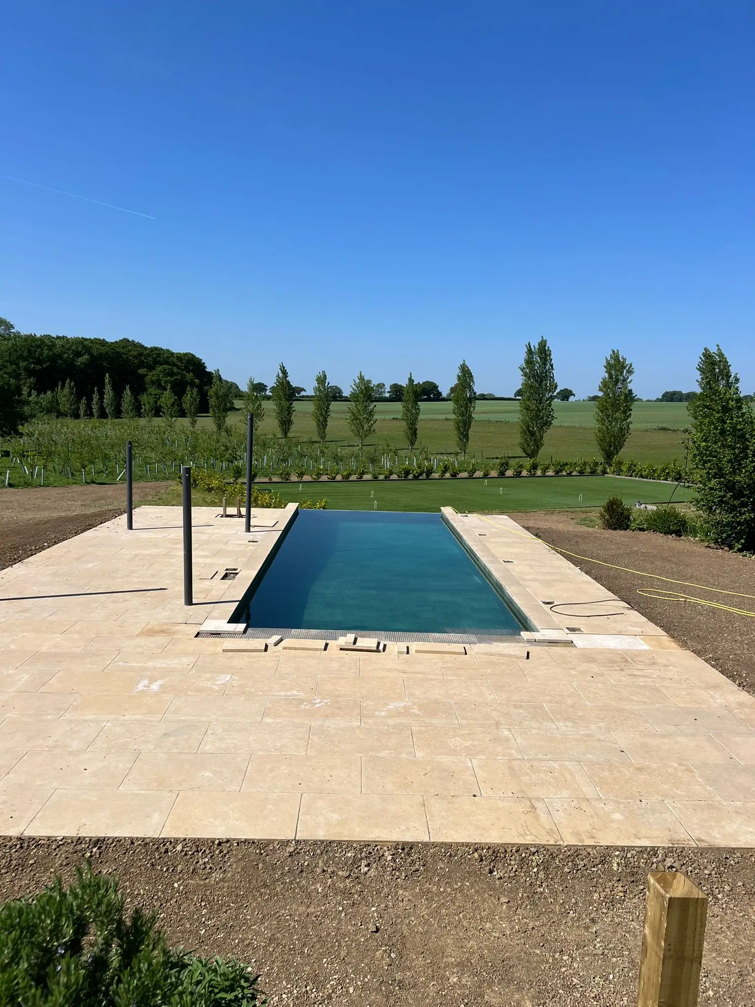 Outdoor swimming pool